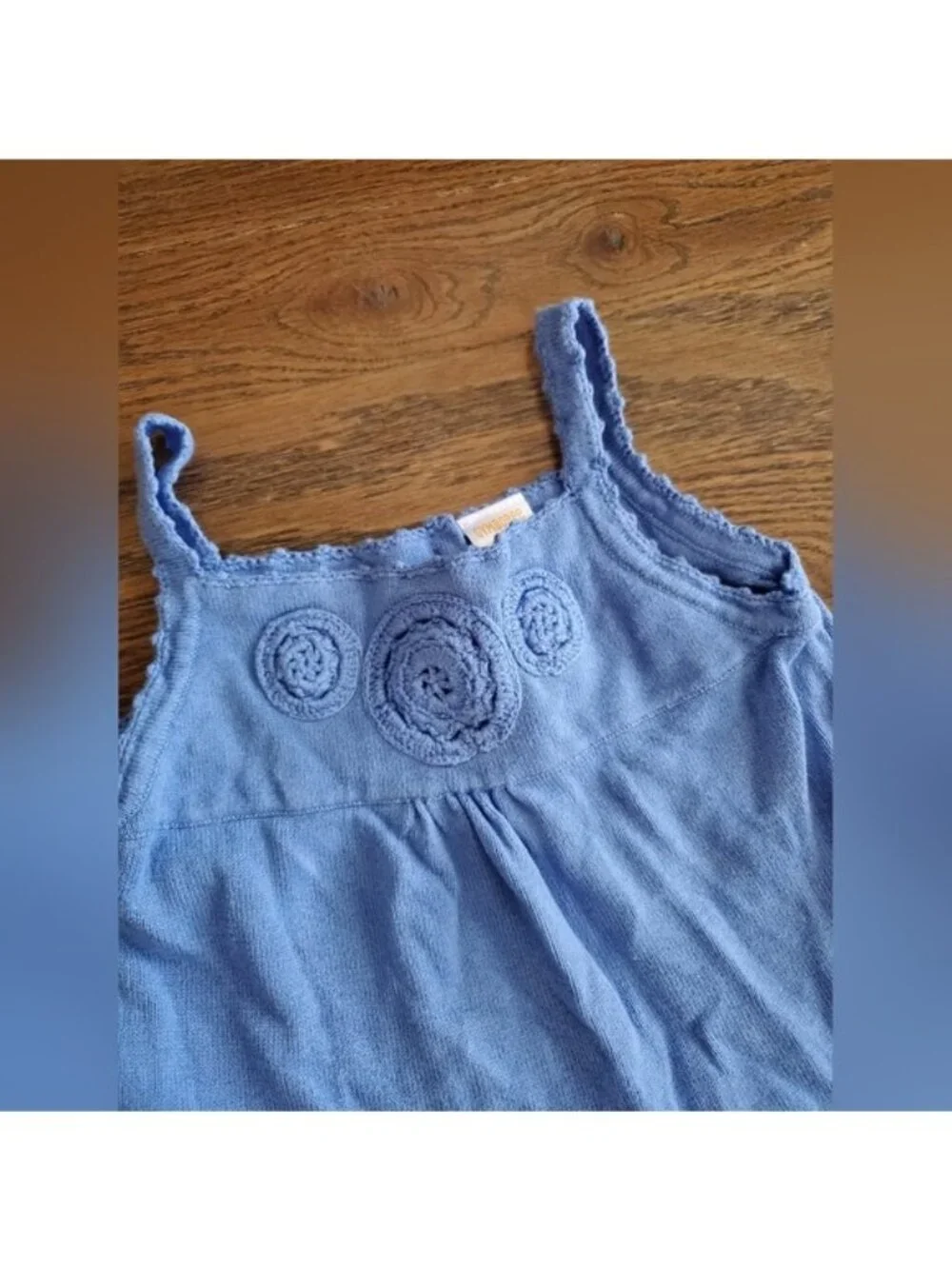 GYMBOREE Girls 2T Blue Knit Tank Dress
